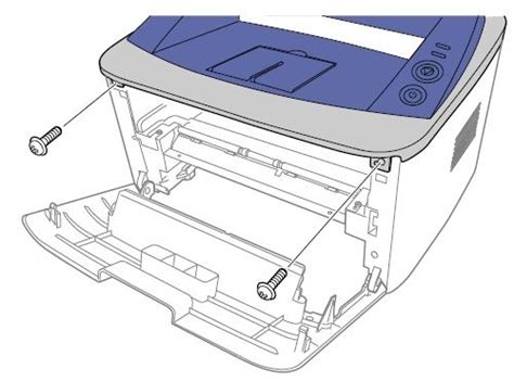 Xerox Phaser 3140 - снятие лазера
