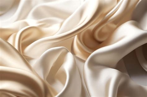 Premium AI Image | A close up of a silk fabric with the word silk on it.