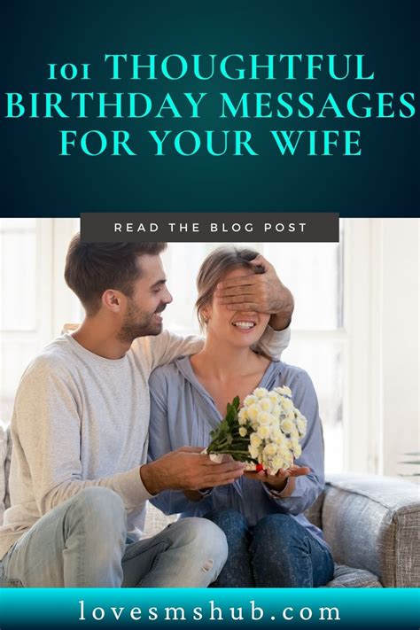 heartfelt sweet birthday message   wife love sms hub
