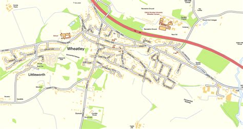Wheatley - Map of archive data and men who served in WW1