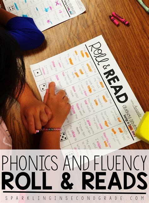 roll read fluency reading fluency games reading fluency practice