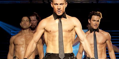 Salma Hayek Feels Channing Tatum's Abs In First Magic Mike 3 Image