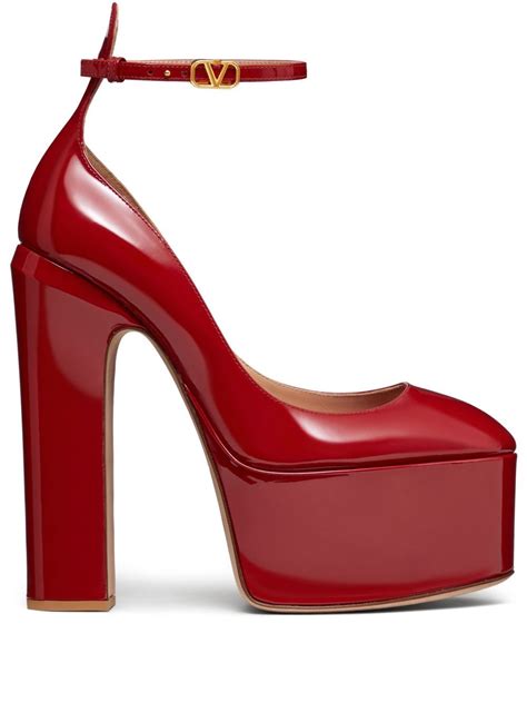 Valentino Garavani Tan-Go 155mm Platform Pumps - Farfetch