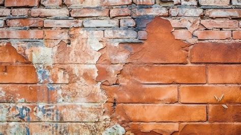 Brick Wall Texture Vector Cracked And Weathered Of A Backgrounds | JPG ...