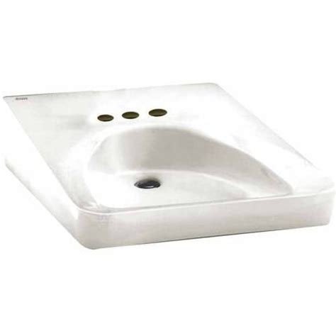 American Standard ADA Compliant 20'' Wall Mount Bathroom Sink with ...