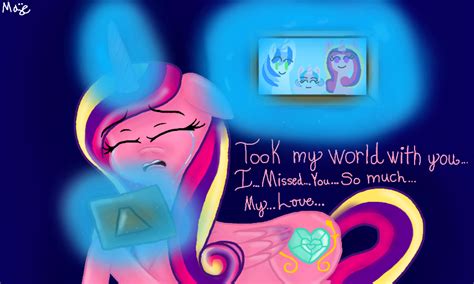 Princess Cadence cried to your love by Mary-Bella on DeviantArt