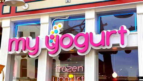 Interior Design of Yogurt Shops