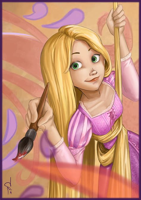 Rapunzel | Sysavanh Khaophone – Graphiste illustrateur