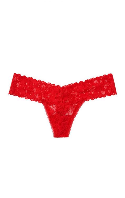 Флорални червени прашки Victorias secret - Taboo.bg