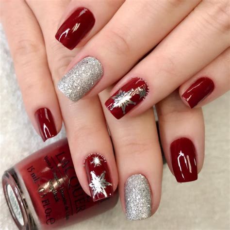 Modelo De Unhas Em Gel Para O Natal - 22 Modelos de unhas decoradas para o Natal