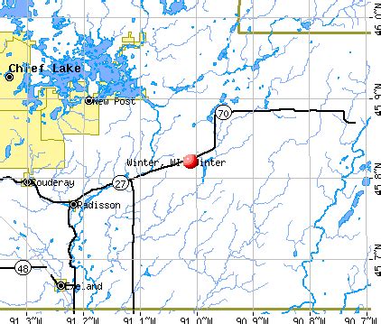Winter, Wisconsin (WI 54896) profile: population, maps, real estate ...