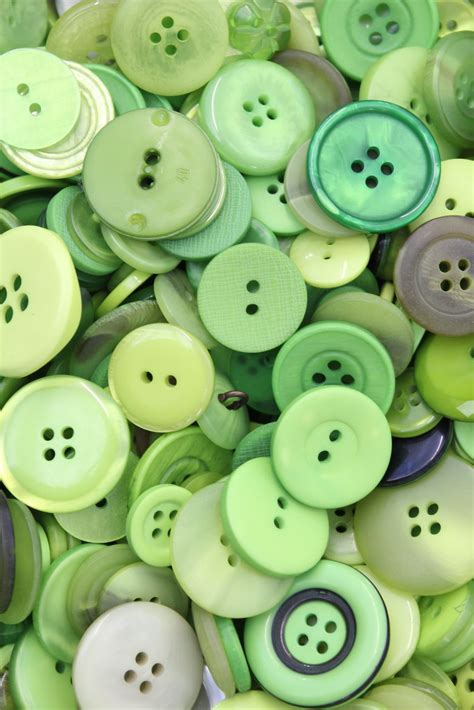 Green Buttons | Collection of green buttons. | Loveknitting Ltd | Flickr
