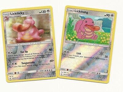 RARE LICKILICKY & LICKITUNG -2 Evolution Set UNBROKEN BONDS POKEMON-REV ...