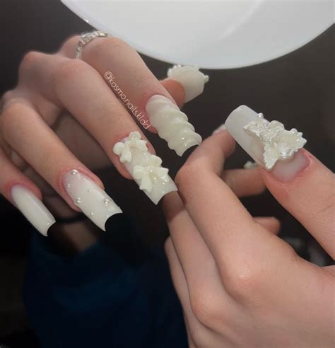 instagram: @kosmo.nails.kldd больше идей наращивание ногтей объёмный ...