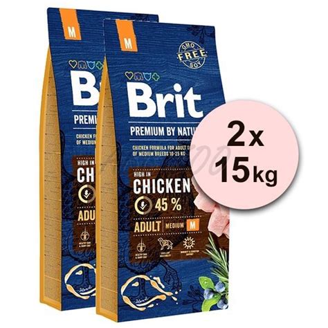 Brit Premium by Nature Adult Medium 2 x 15 kg | ABC-ZOO