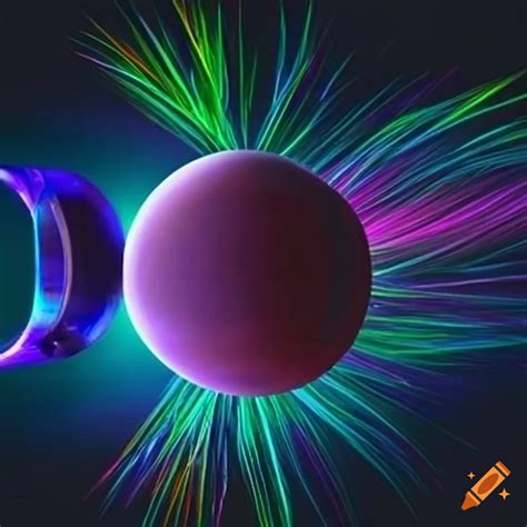 Piezoelectric materials generating electricity on Craiyon