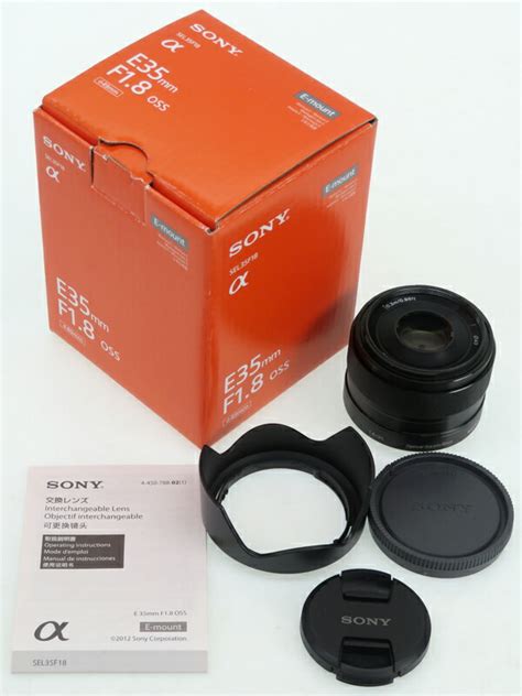 【SONY】ソニー『E 35mm F1.8 OSS』SEL35F18 レンズ 1週間保証【中古】(1823222830014): カメラ ...