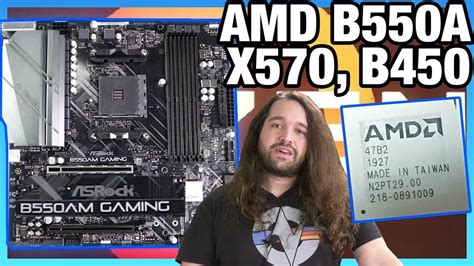 AMD "B550" Chipset vs. B550A, B450 Explained: ASRock B550AM Gaming ...