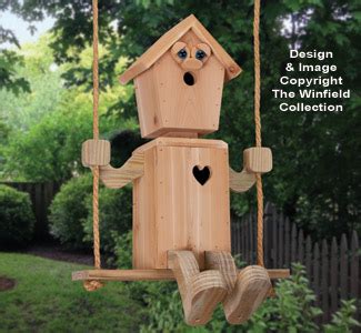 Tree Swinger Birdhouse Pattern, Birdhouse Wood Patterns: The Winfield ...