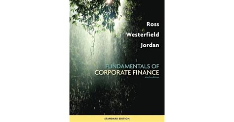 fundamentals  corporate finance standard edition  edition  ross