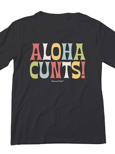 Aloha, Cunts! | obscurestvinyl