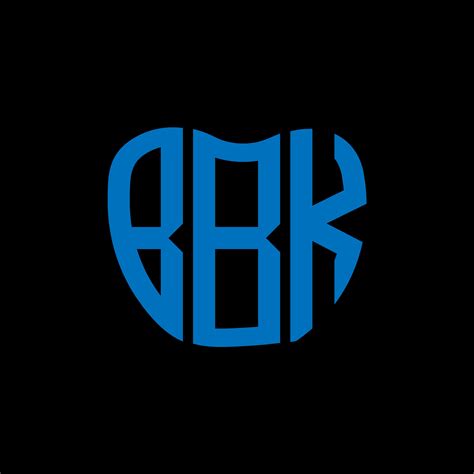 bbk letter logo creative design bbk unique design  vector art