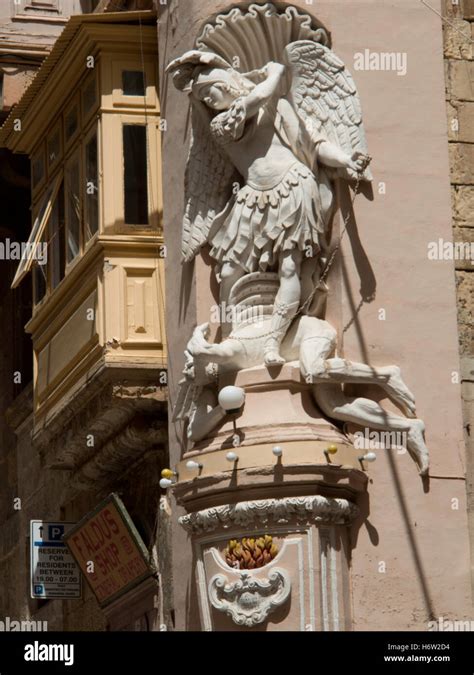 la valetta at malta Stock Photo - Alamy