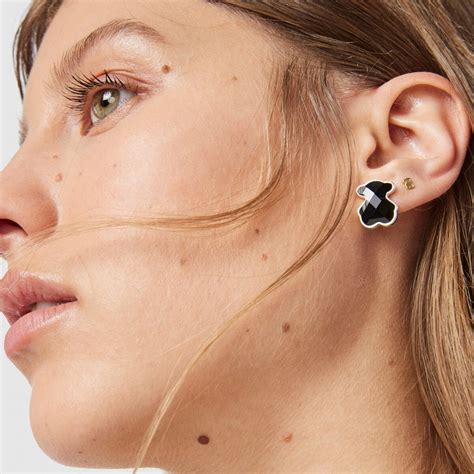 Серьги Color из серебра с ониксом по выгодной цене - купить в интернет ...