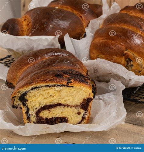 Traditional Romanian Cakes, Easter and Christmas Holidays Stock Image