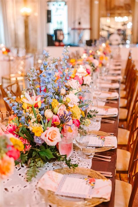 colorful wedding theme 9