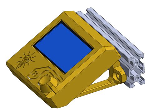 Reprapdiscount full graphic smart lcd controller - 3D model by gui ...