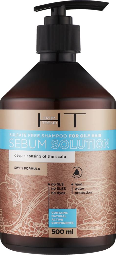 Hair Trend Sebum Control Безсульфатный шампунь для жирных волос ...