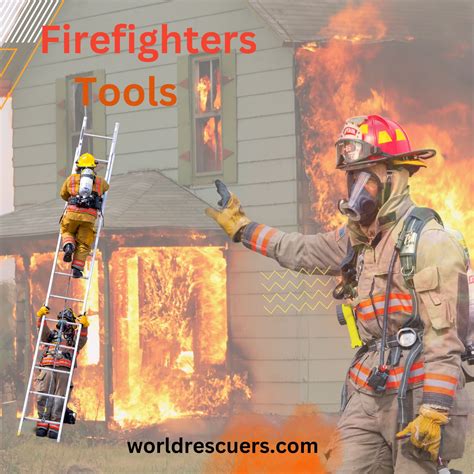 Firefighting tools recommended for fire professionals