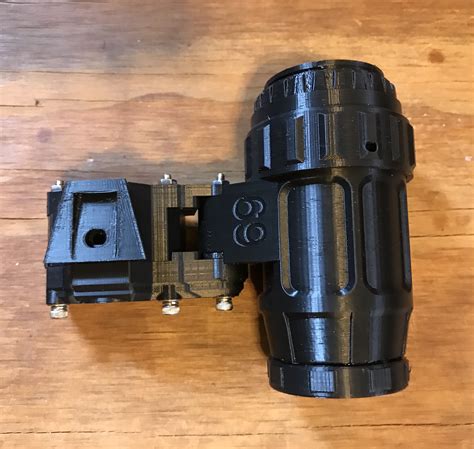 STL-Datei PVS69 ALPHA GEN 4 MONOKULARES GEHÄUSE & FRONTPLATTE・3D