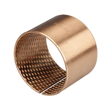 Wrapped Bronze Bearings - CuSn8 Material - Open Type