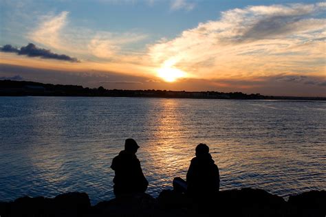 Couple Sunset Sea · Free photo on Pixabay