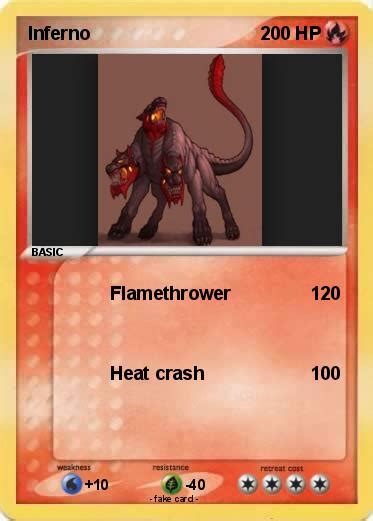 Pokémon Inferno 291 291 - Flamethrower - My Pokemon Card