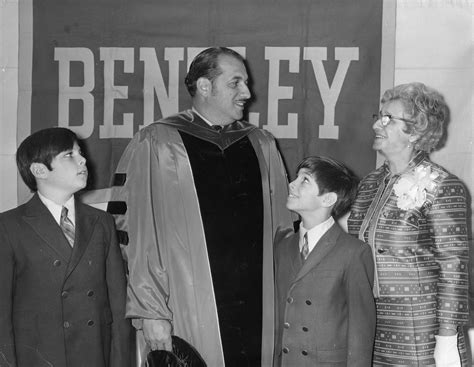 1970 – Douglas, Pres. Adamian, Daniel, & Sandy at inauguration