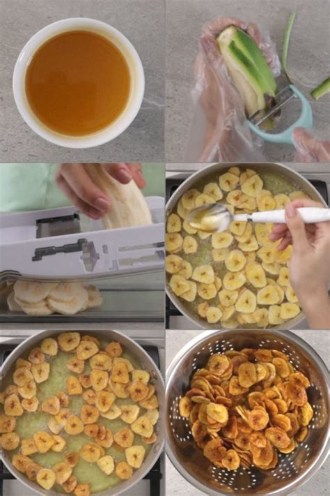 how to prepare banana chips at home