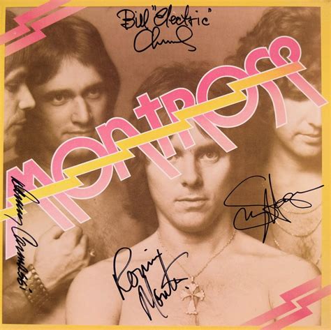 Montrose signed debut album Montrose album | EstateSales.org