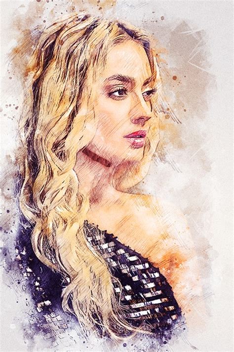 portrait fashion mood royalty  stock illustration image