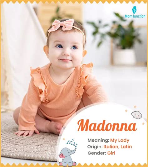 Madonna Name Meaning, Origin, History, And Popularity