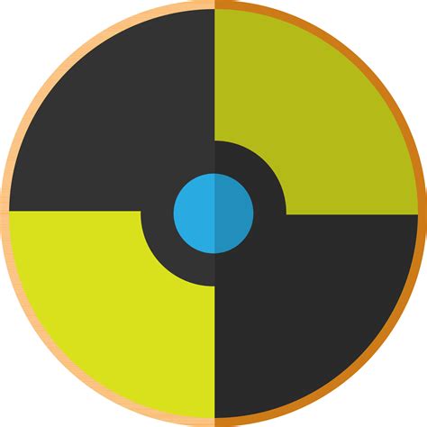 black  yellow cd  flat style  vector art  vecteezy