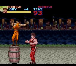 Final Fight Screenshots for SNES - MobyGames