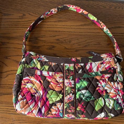 VERA BRADLEY English Rose Cassidy Bag Retired EUC - Gem