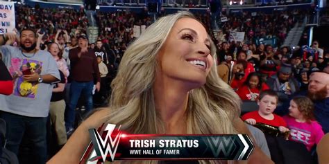Trish Stratus Announces Next WWE Match During SmackDown