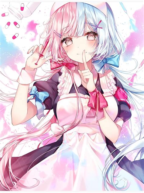 "Anime girl in nurse uniform" Poster by LokShyu | Redbubble