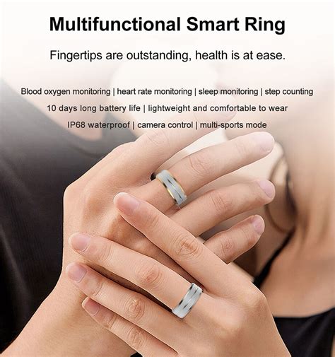 Fashion Smart Ring N02 5atm Waterproof Women Sleeping Monitor Health ...
