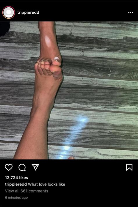 Trippie redd has a foot fetish : r/trippieredd