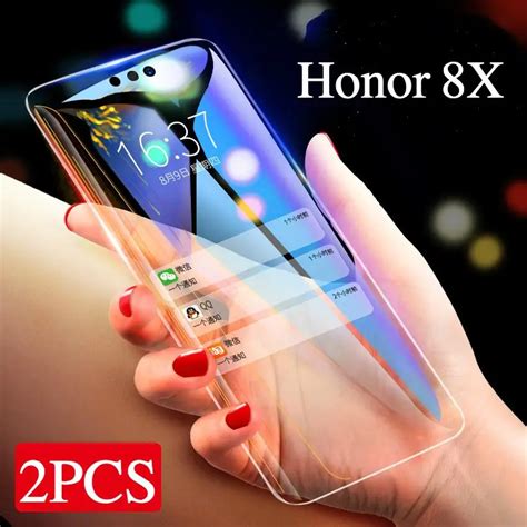 2 шт для Honor 8X защита экрана закаленное стекло 9H+ 2.5D стекло для ...
